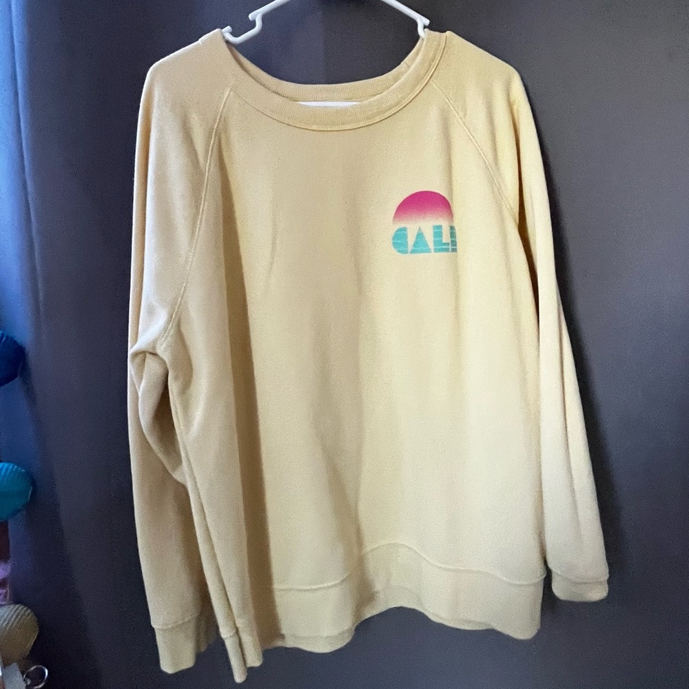 Soft crew neck sweatshirt
